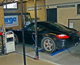 Porsche Cayman on dyno